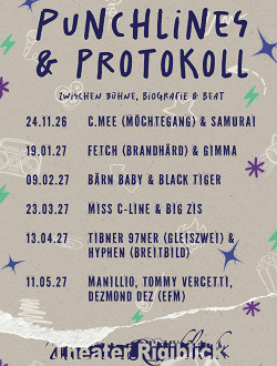 Punchlines & Protokoll: Bärn Baby & Black Tiger
