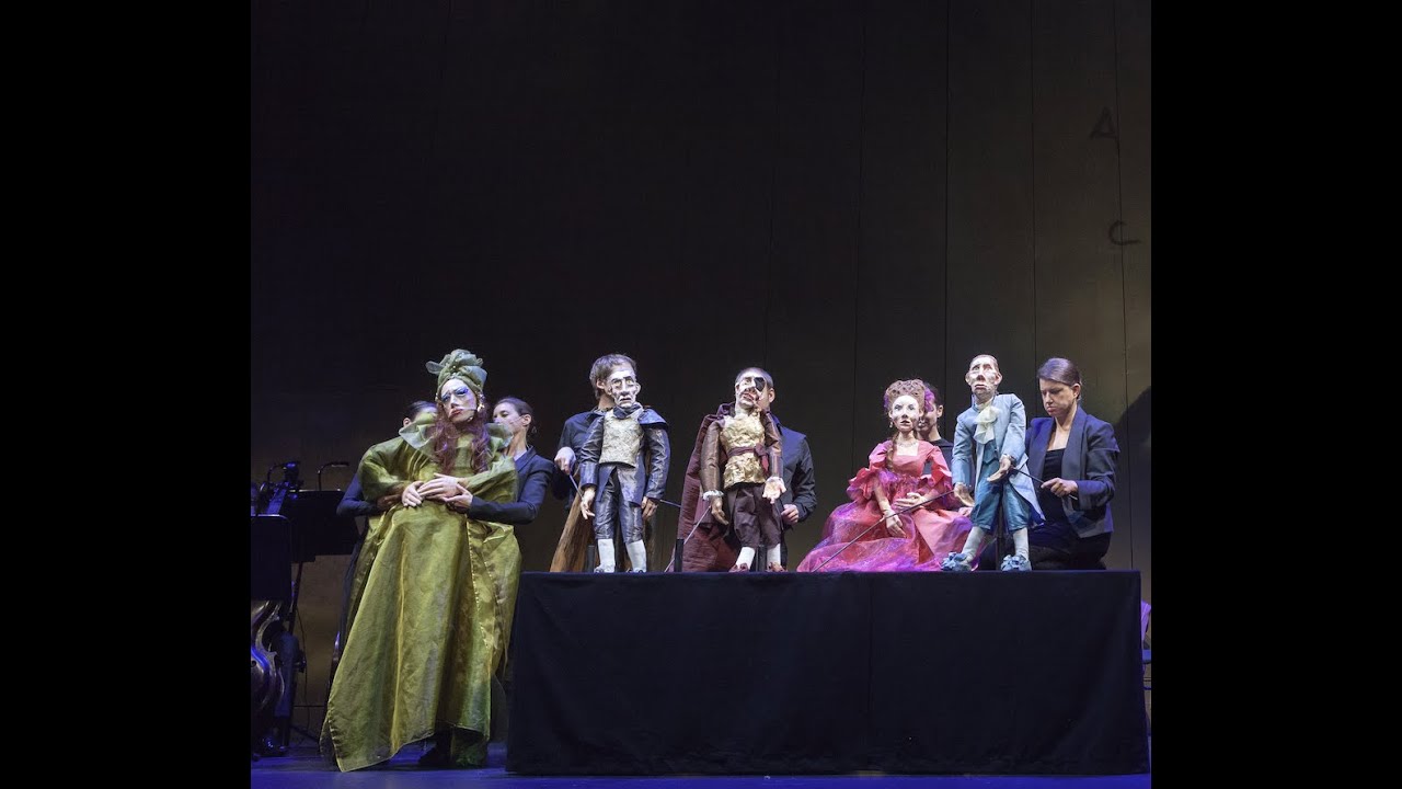 Videostill «Alcina» von Händel in der Inszenierung des gefeierten Puppenspielers und Opernregisseurs Nikolaus Habjan.